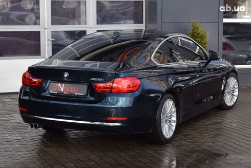 BMW 4 серия 2014 синий - фото 3