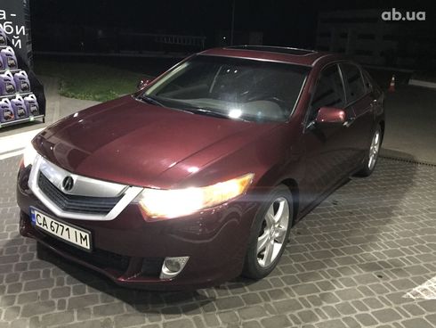 Acura TSX 2010 вишневый - фото 18