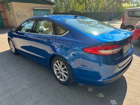 Ford Fusion 2016 синий - фото 6