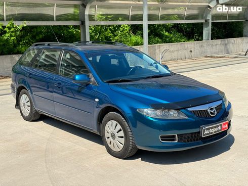 Mazda 6 2007 синий - фото 3