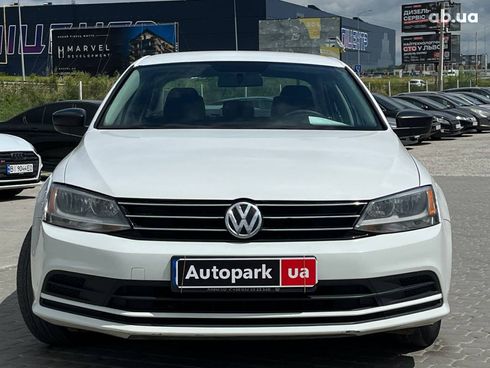 Volkswagen Jetta 2016 белый - фото 2