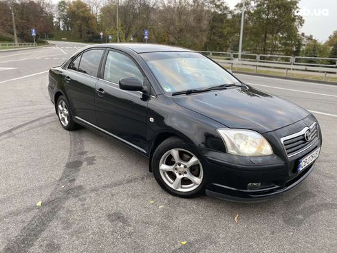 Toyota Avensis 2006 черный - фото 2