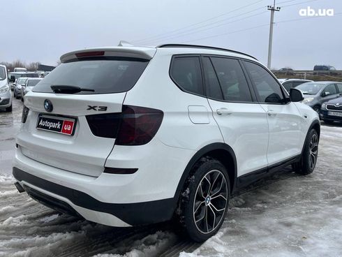 BMW X3 2016 белый - фото 6