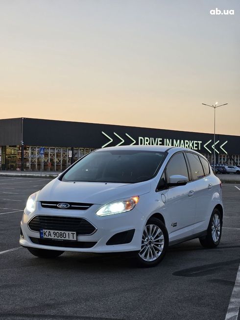 Ford C-Max 2017 белый - фото 14