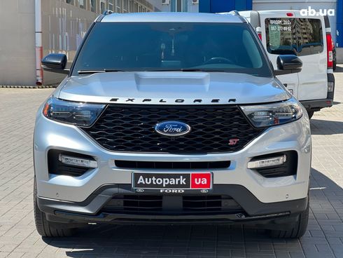 Ford Explorer 2020 серый - фото 2