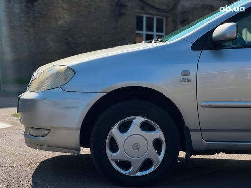 Toyota Corolla 2003 серый - фото 4