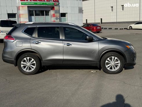 Nissan Rogue 2015 серый - фото 5