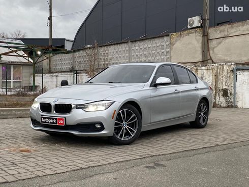 BMW 3 серия 2016 серый - фото 1