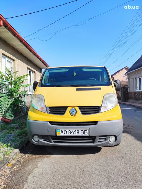 Renault Trafic 2008 желтый - фото 10