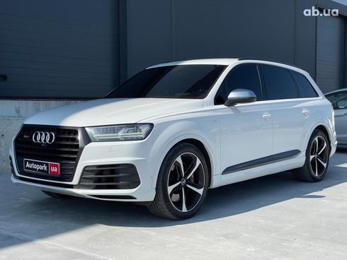 Audi SQ7 2017 белый - фото 12