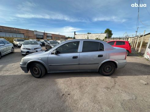Opel Astra 2003 серый - фото 3