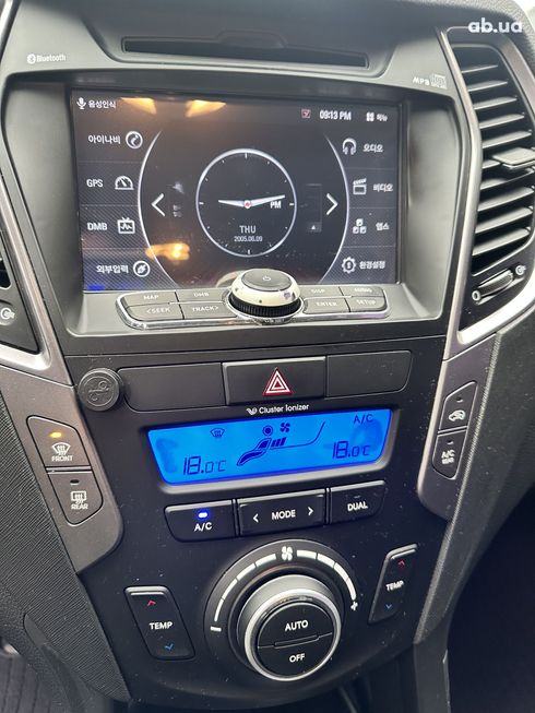 Hyundai Santa Fe 2014 синий - фото 20