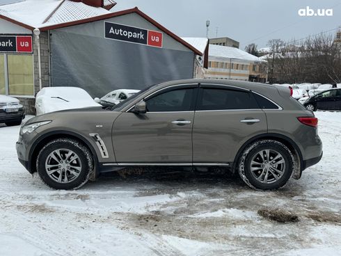 Infiniti fx 35 2008 серый - фото 10