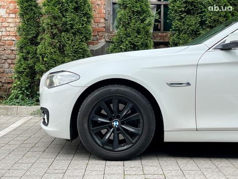BMW 5 серия 2014 белый - фото 5