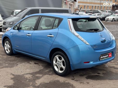 Nissan Leaf 2014 синий - фото 6