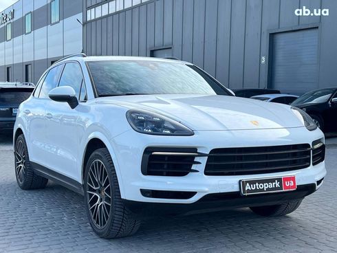 Porsche Cayenne 2021 белый - фото 3
