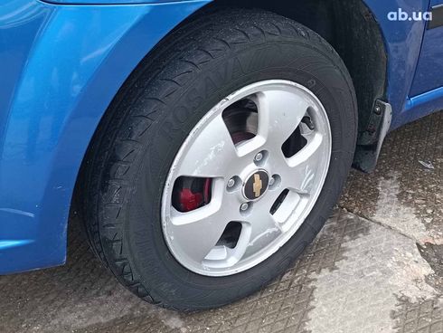Chevrolet Aveo 2007 синий - фото 3