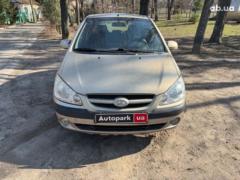 Hyundai Getz 2006 бежевый - фото 2