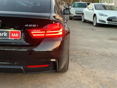 BMW 4 серия 2015 черный - фото 12