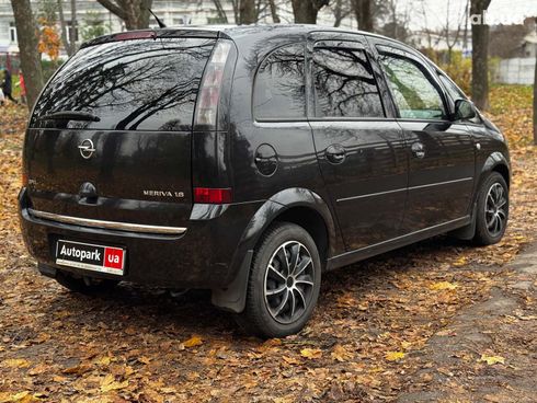 Opel Meriva 2006 черный - фото 9