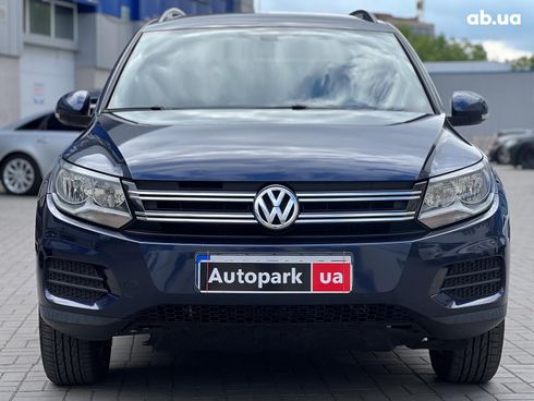 Volkswagen Tiguan 2016 синий - фото 3