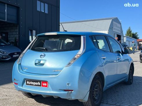 Nissan Leaf 2014 синий - фото 8