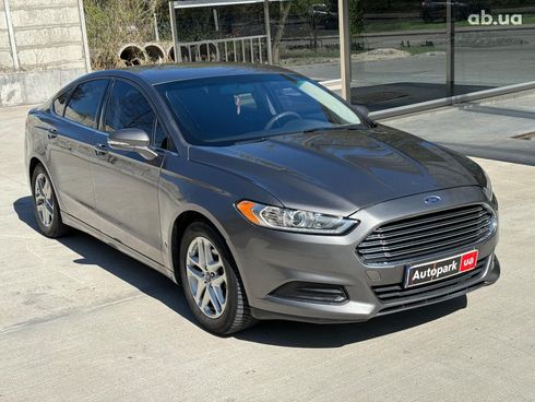 Ford Fusion 2013 серый - фото 3