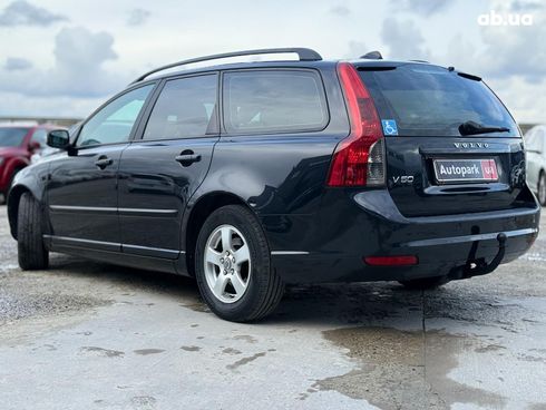 Volvo V50 2007 черный - фото 8