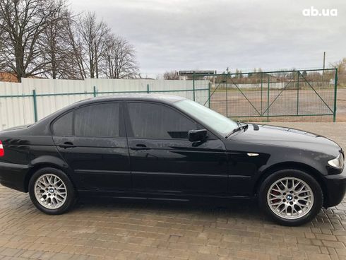 BMW 3 серия 2002 черный - фото 8