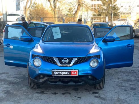 Nissan Juke 2019 синий - фото 29