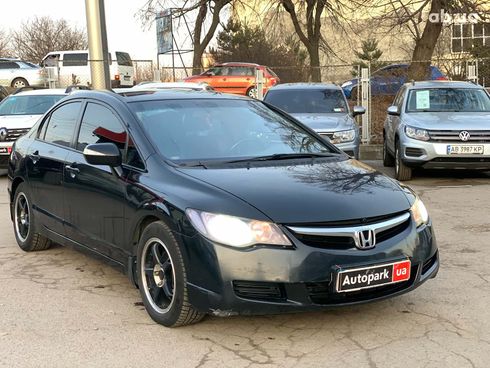 Honda Civic 2008 черный - фото 5