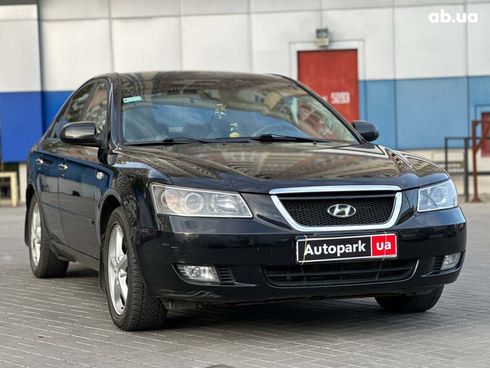 Hyundai Sonata 2006 черный - фото 4