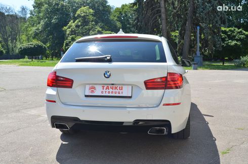 BMW 5 серия 2013 белый - фото 5