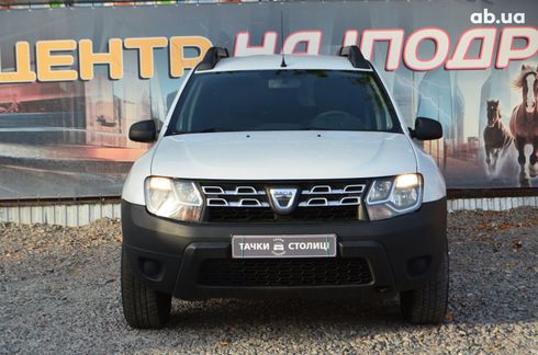 Dacia Duster 2016 белый - фото 2