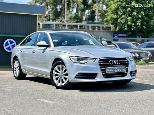 Audi A6 2012 серый - фото 3