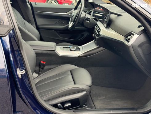 BMW i4 2023 синий - фото 28