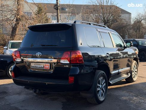 Toyota land cruiser 200 2015 черный - фото 5