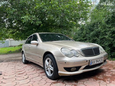 Mercedes-Benz C-Класс 2001 бежевый - фото 2