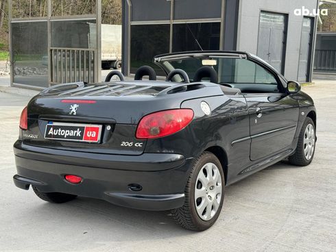 Peugeot 206 2006 черный - фото 5