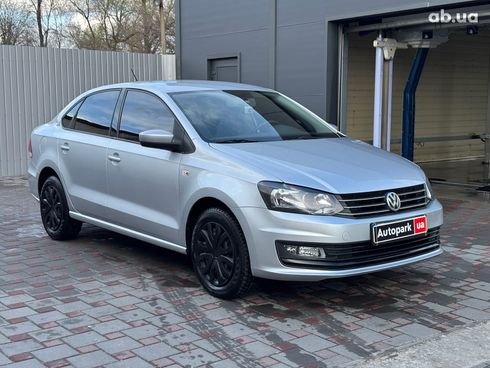 Volkswagen Polo 2018 серый - фото 7