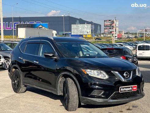 Nissan Rogue 2015 черный - фото 4