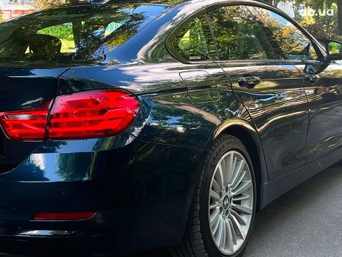 BMW 4 Series Gran Coupe 2015 синий - фото 9