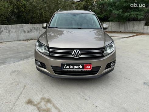 Volkswagen Tiguan 2014 бежевый - фото 2