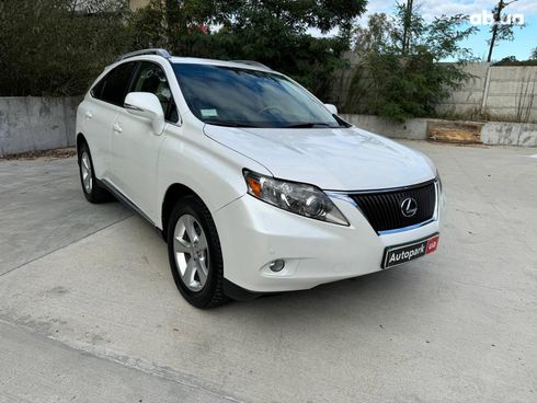 Lexus RX 2010 белый - фото 3