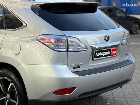 Lexus rx 450 h 2011 серый - фото 17