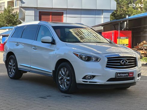 Infiniti QX60 2015 белый - фото 3