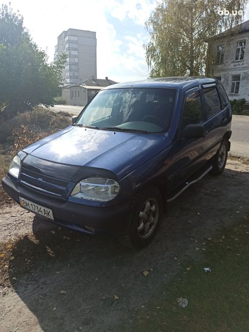 Chevrolet Niva 2006 синий - фото 4