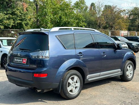 Mitsubishi Outlander XL 2008 синий - фото 7