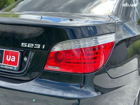 BMW 5 серия 2007 черный - фото 7