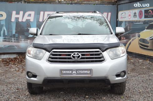 Toyota Highlander 2008 серый - фото 2